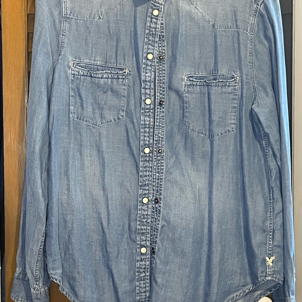 Light Blue Denim Shirt